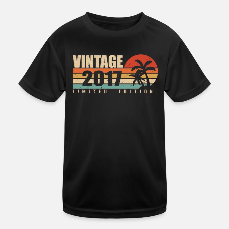 2017 Anniversary year original vintage 2017 Kids Functional T-Shirt