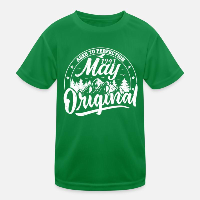 Mai 1941 Geburtstag Mai 1941 Geschenk Mai 1941 Mai Kinder Funktions-T-Shirt