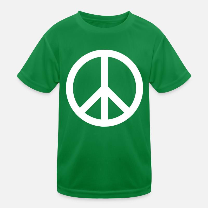 peace sign Kids Functional T-Shirt