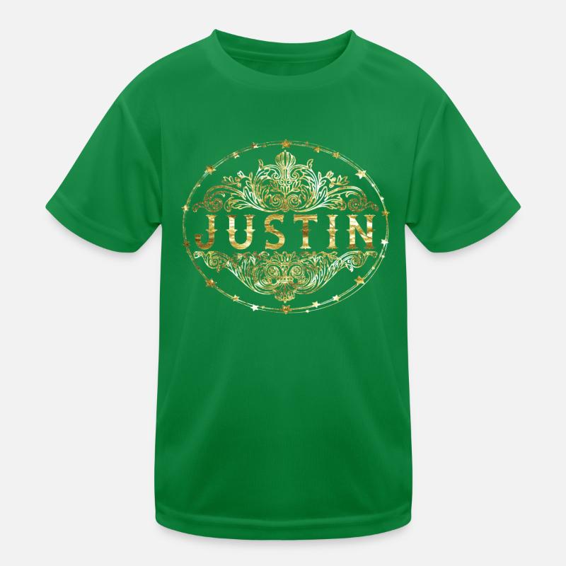 Justin Kinder Funktions-T-Shirt