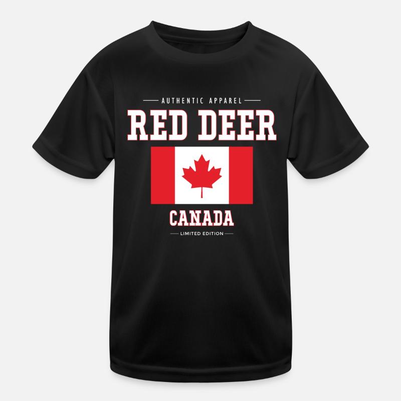 Red Deer Kinder Funktions-T-Shirt