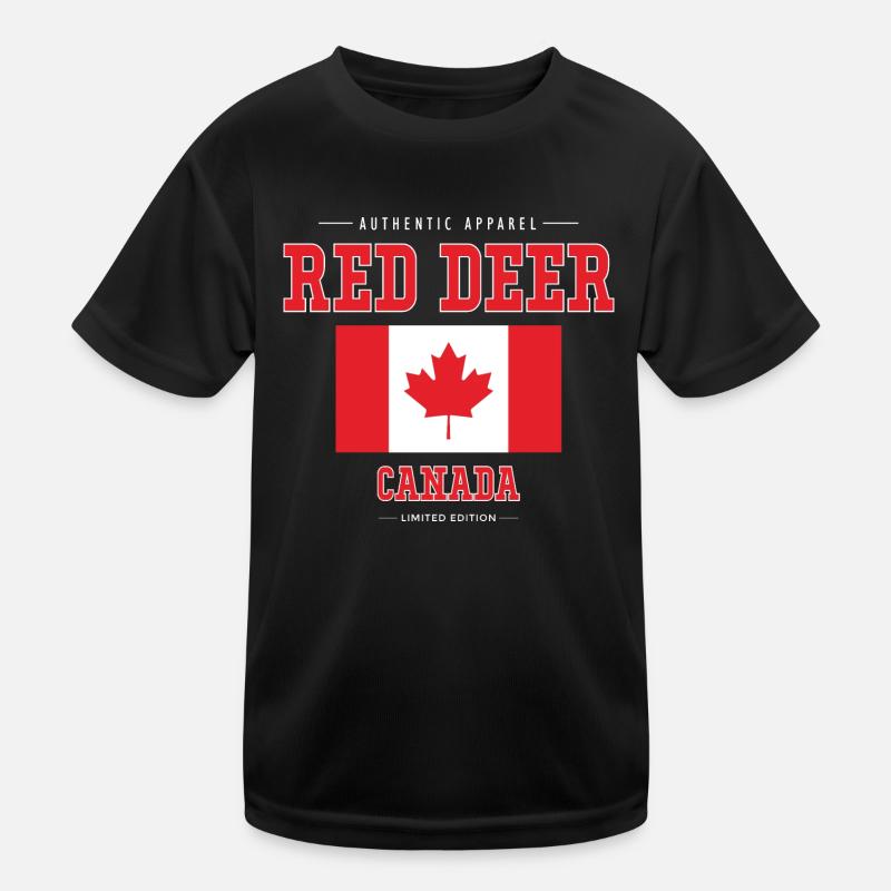 Red Deer Kinder Funktions-T-Shirt