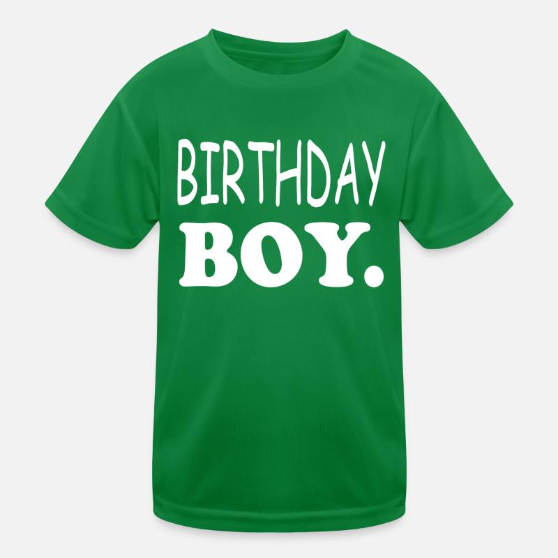 Garçon d’anniversaire T-shirt sport Enfant