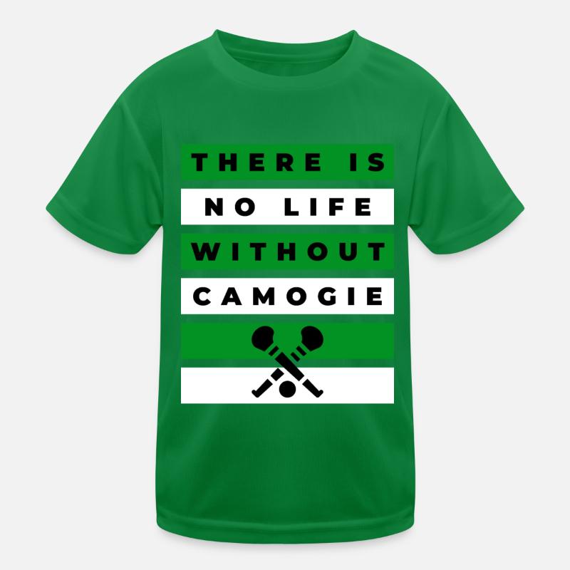 There is no life without camogie Kids Functional T-Shirt
