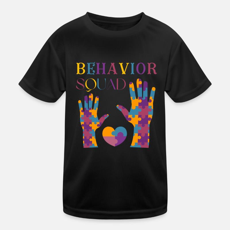 Aba Behavior Squad Applied Behavior Analysis Crew T-shirt sport Enfant