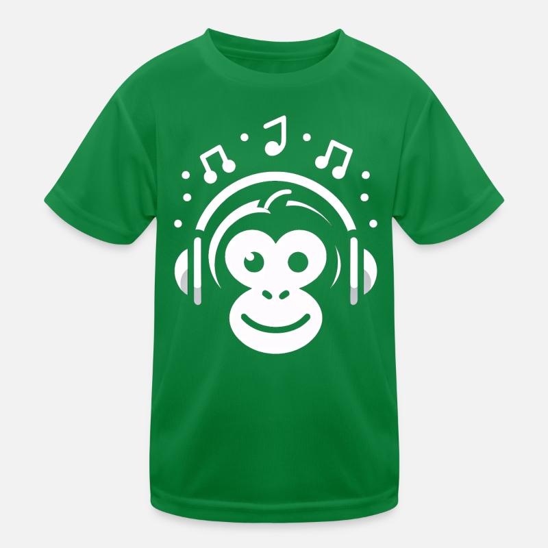 Mélodie de singe joyeux T-shirt sport Enfant