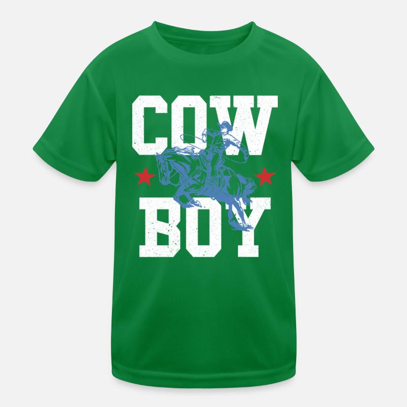 Cowboy Kids Functional T-Shirt