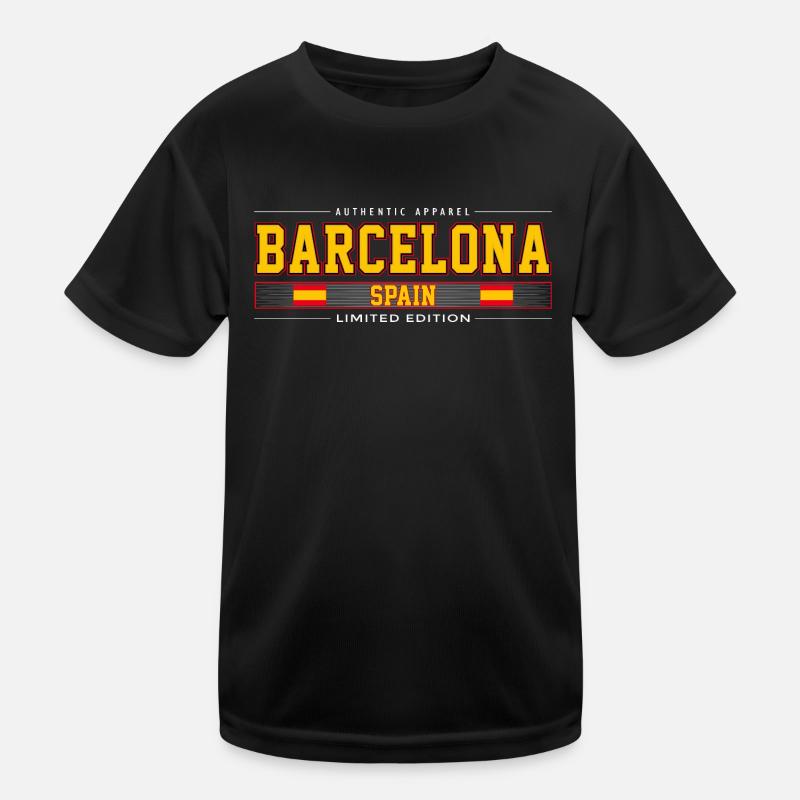 Barcelona Kids Functional T-Shirt