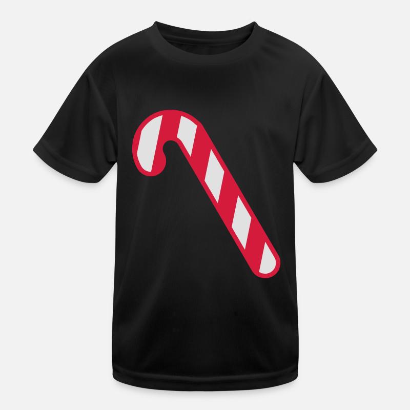 candy cane Kids Functional T-Shirt