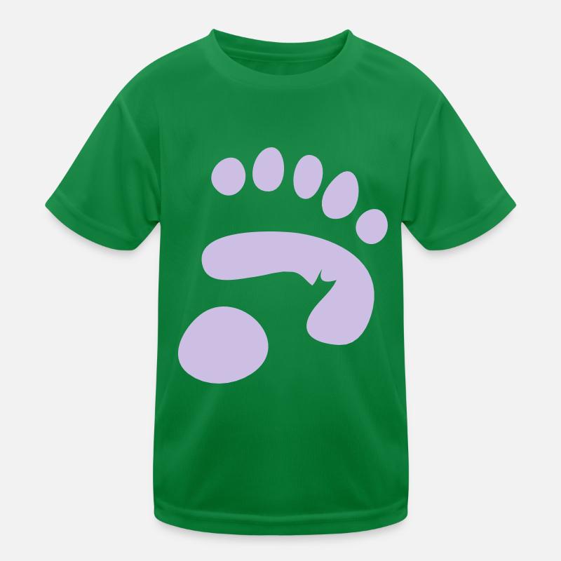 empreinte de patte de panda T-shirt sport Enfant
