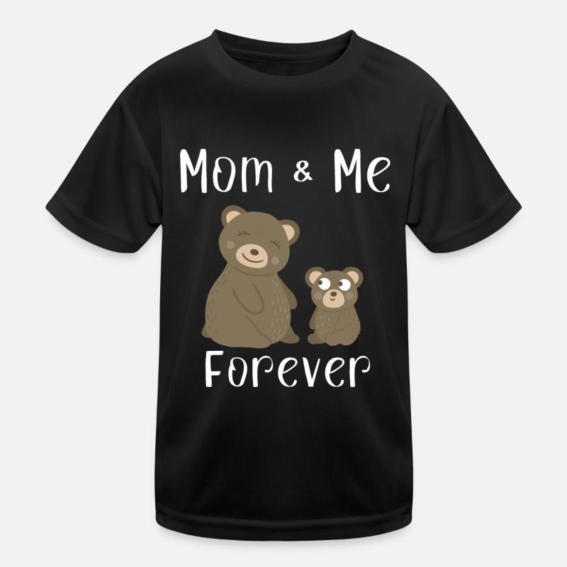 Bären Mom & Me Mutterlieben Mutter Liebe Baby Kinder Funktions-T-Shirt