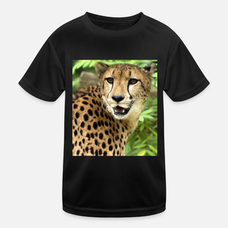 Cheetah Kinder Funktions-T-Shirt