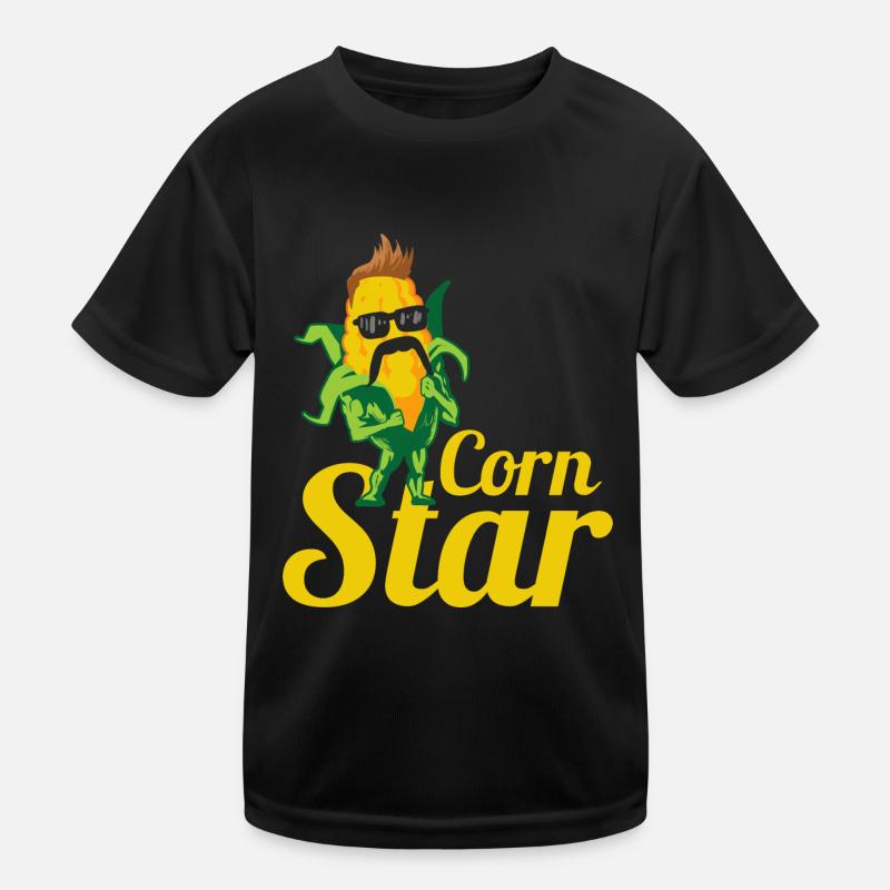 Corn Star Corn Cob Gift for Farmers The Corn Kids Functional T-Shirt