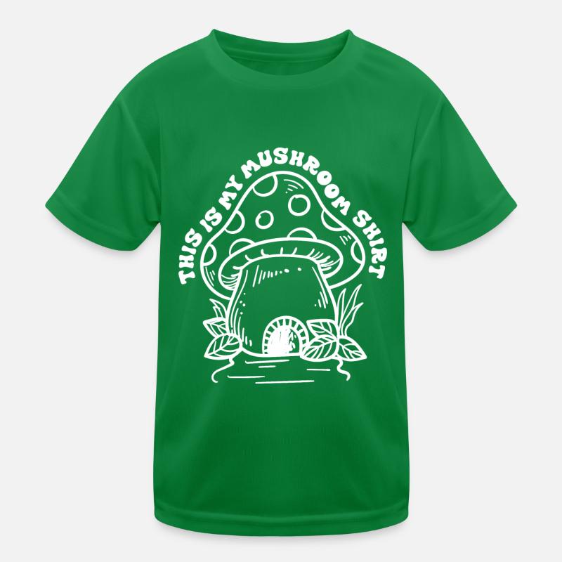Citation de champignons Nature Vegetable T-shirt sport Enfant