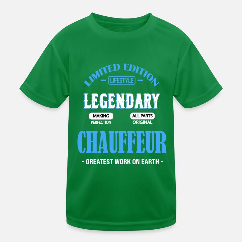 FAHRER Kinder Funktions-T-Shirt