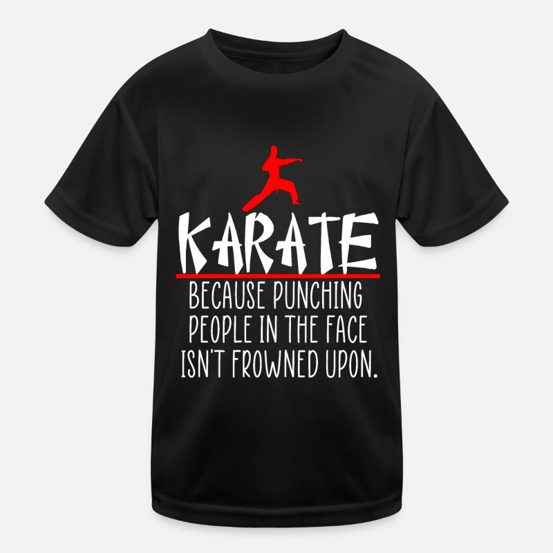 Karate fun saying Kids Functional T-Shirt
