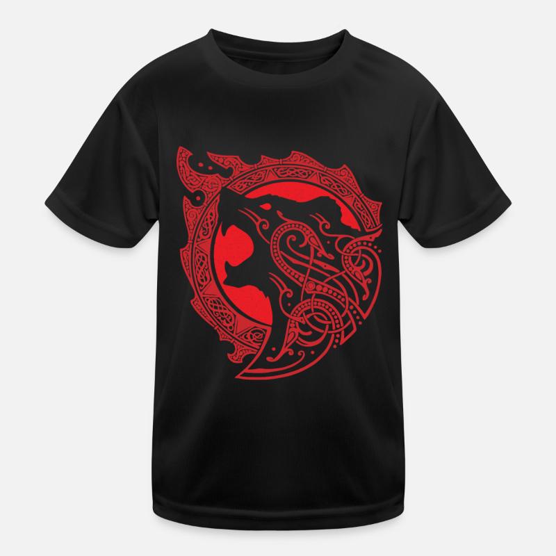 Wikinger Berserker Kinder Funktions-T-Shirt