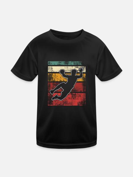 Handball Handballeur - T-shirt sport Enfant - noir