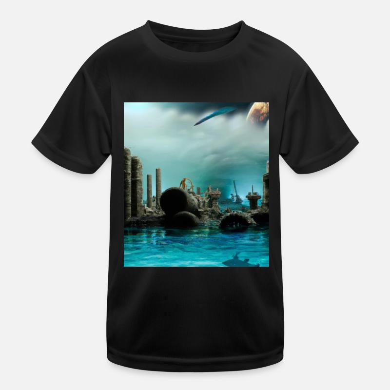 Ruine d’eau T-shirt sport Enfant