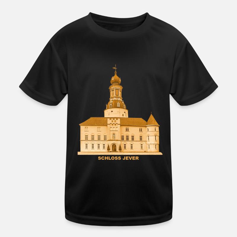 Château de Jever Frise Basse-Saxe Mer du Nord T-shirt sport Enfant