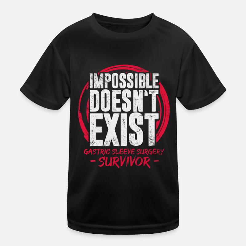 Impossible doesn't exist gastric sleeve surgery Kinder Funktions-T-Shirt