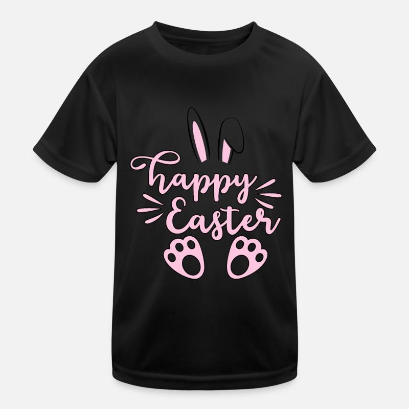 Happy Easter Kids Functional T-Shirt
