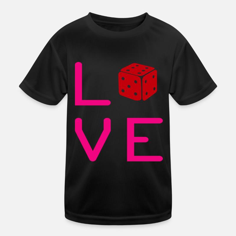 boardgame chess backgammon game night Kinder Funktions-T-Shirt