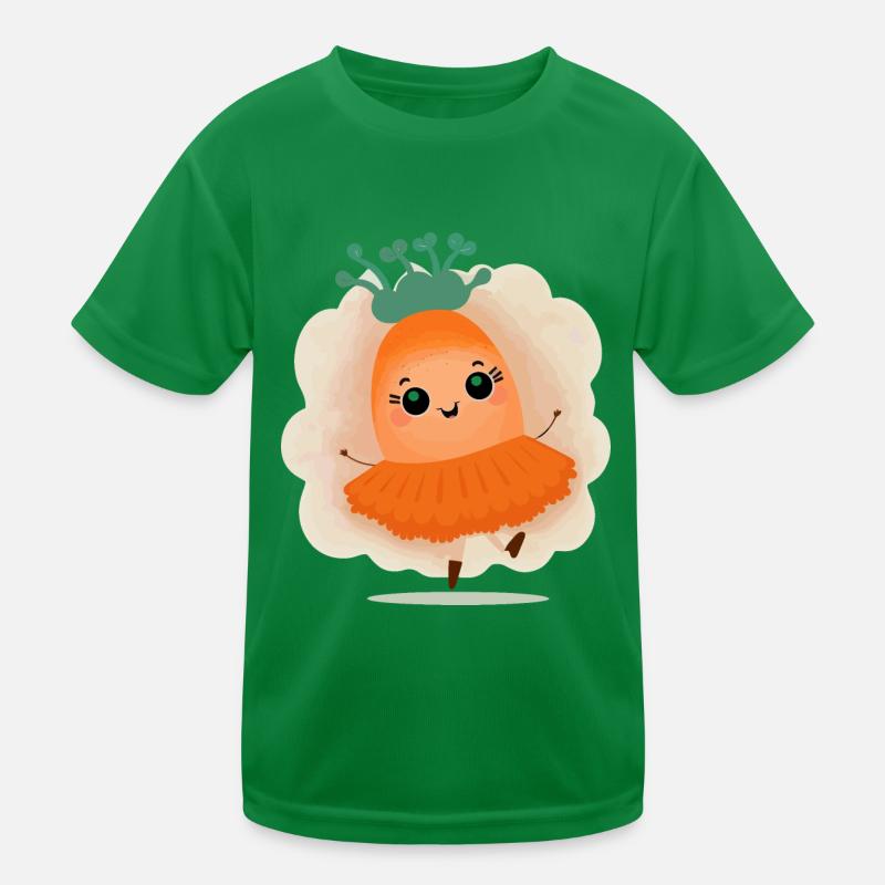 Karotten-Ballett Kinder Funktions-T-Shirt