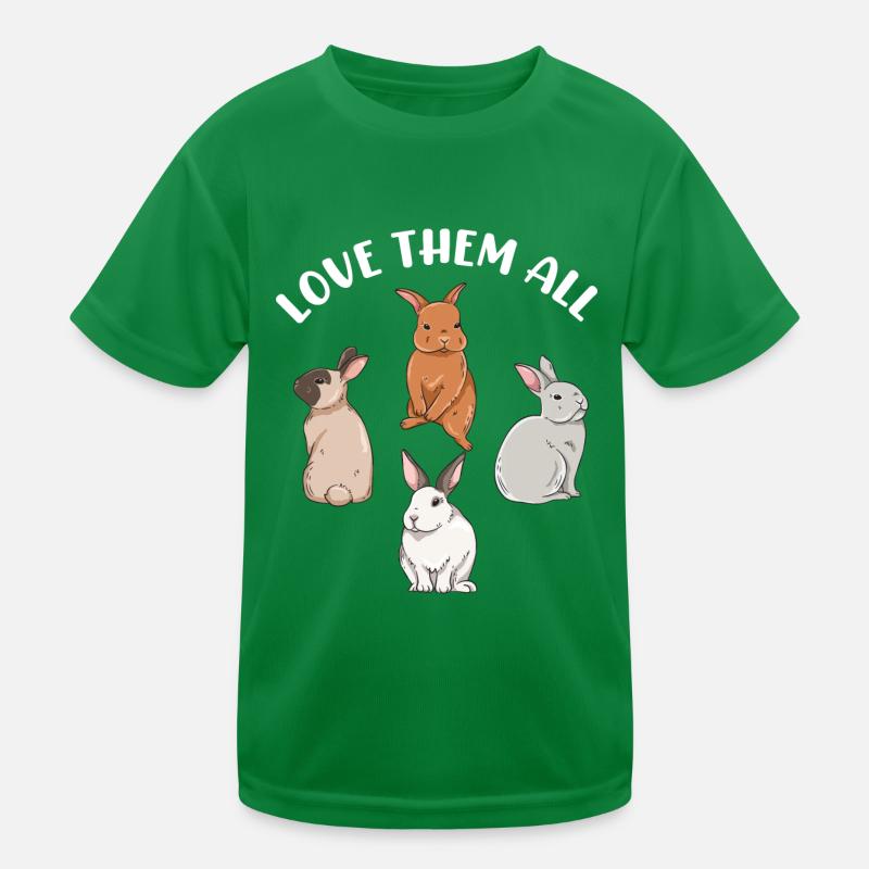 Conception de lapin mignon pour les propriétaires de lapins T-shirt sport Enfant