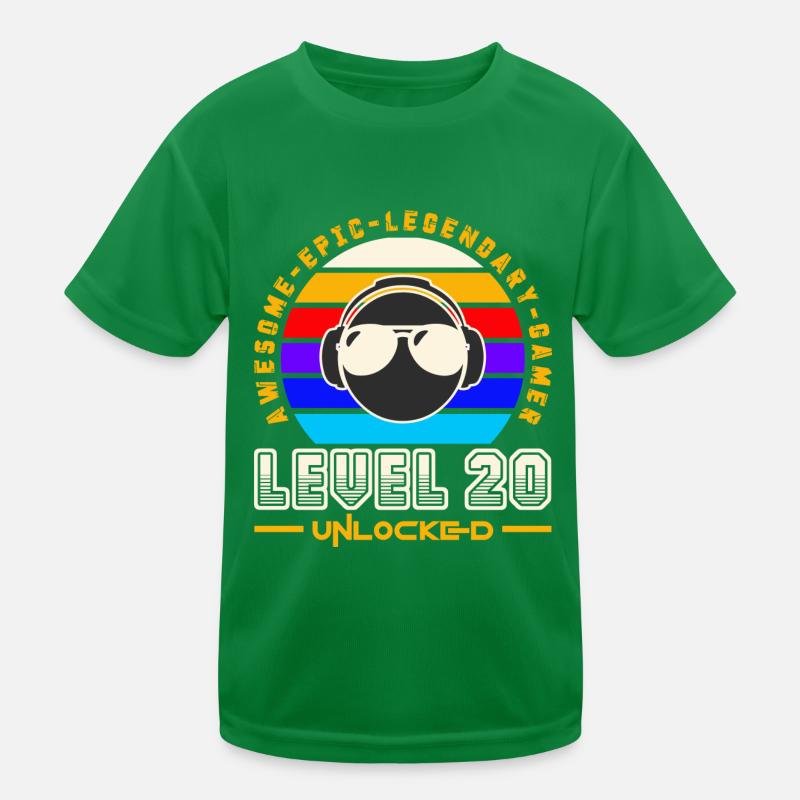 Level 20 T-shirt sport Enfant