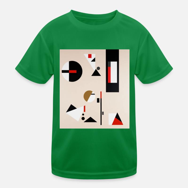 Composition géométrique abstraite T-shirt sport Enfant