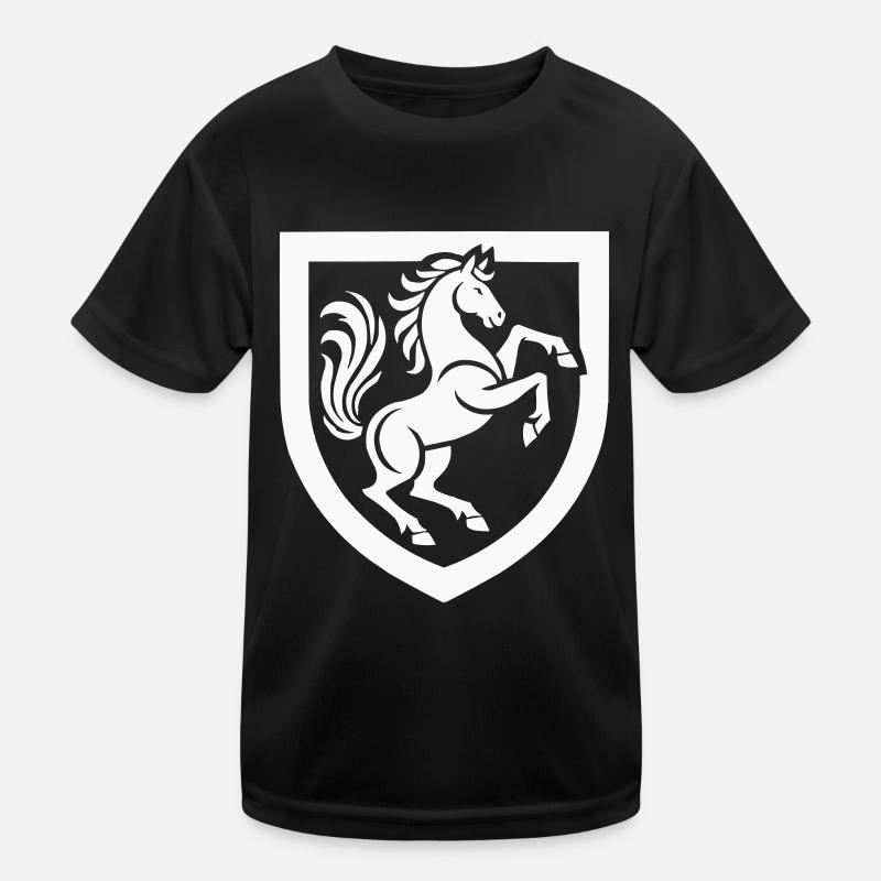 Horse crest Kids Functional T-Shirt