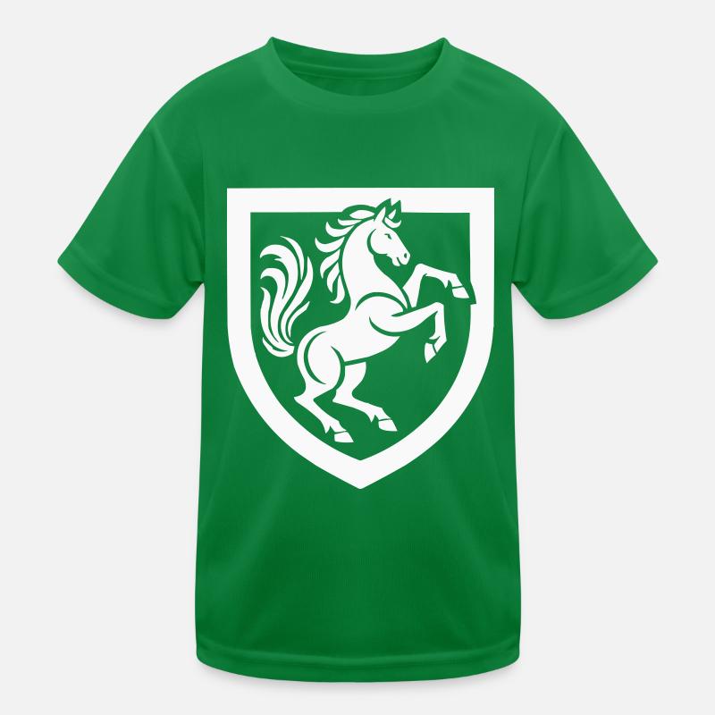 Horse crest Kids Functional T-Shirt