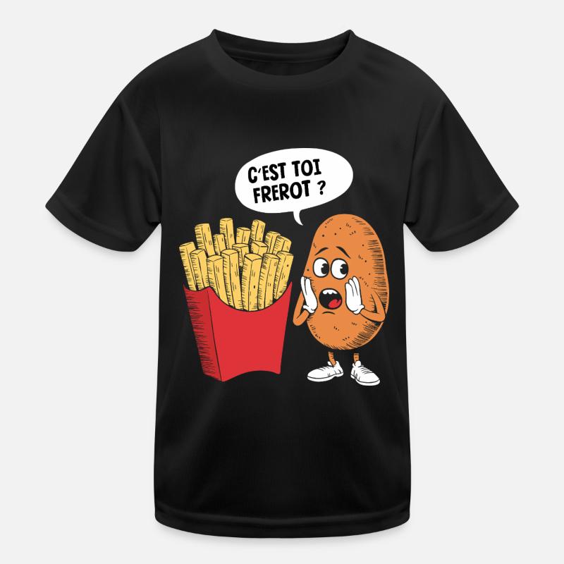 frites T-shirt sport Enfant