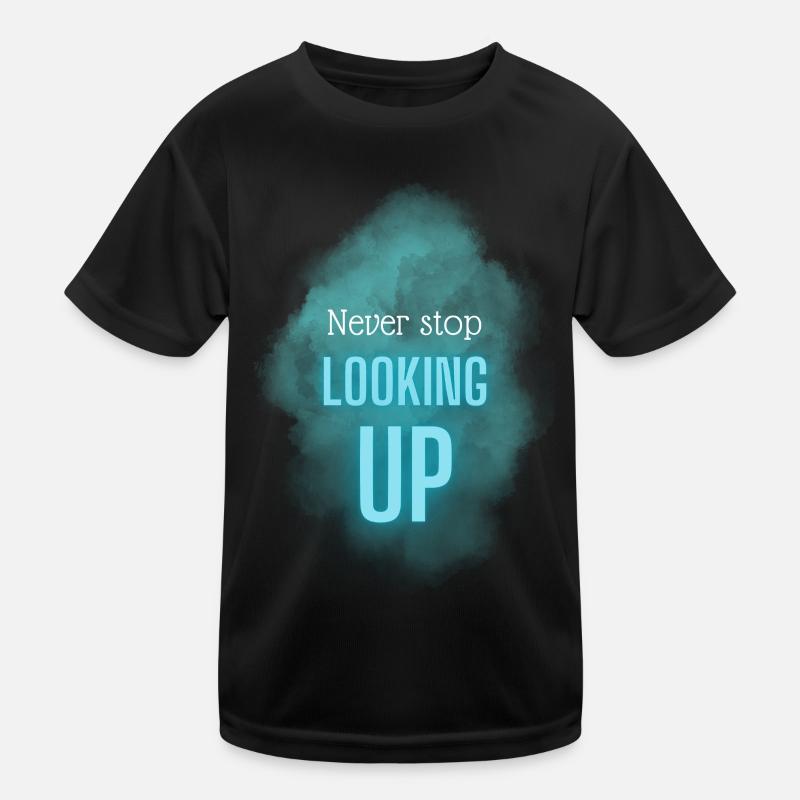 POSITIVE EINSTELLUNG MINDSET Motivation Kinder Funktions-T-Shirt