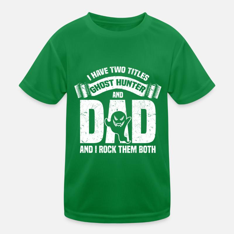 Ghost hunters Kids Functional T-Shirt