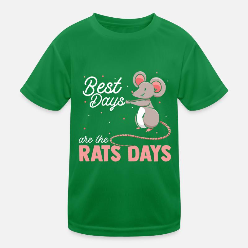 Ratte Kinder Funktions-T-Shirt