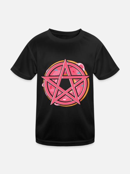 Satanism - Kids Functional T-Shirt - black - Front