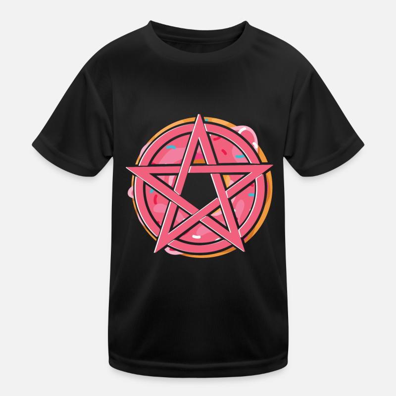 Satanismus Kinder Funktions-T-Shirt