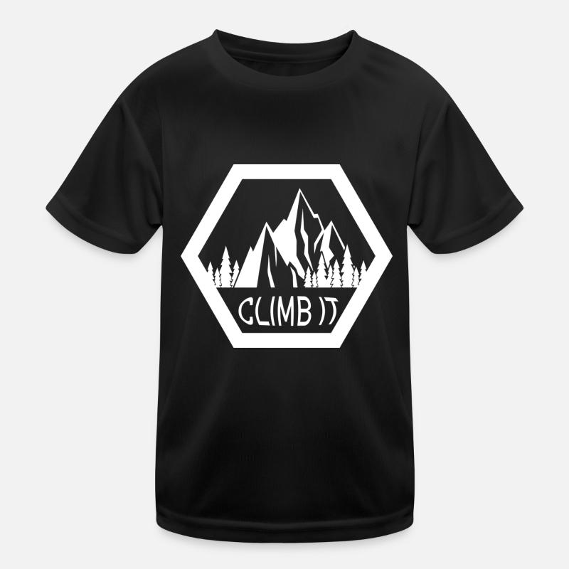 climbing Kids Functional T-Shirt