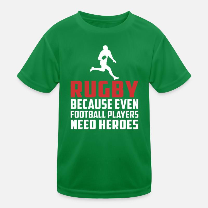 Rugby Kinder Funktions-T-Shirt