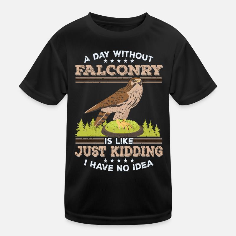 Falconry Kids Functional T-Shirt