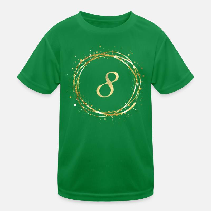 8 Kinder Funktions-T-Shirt