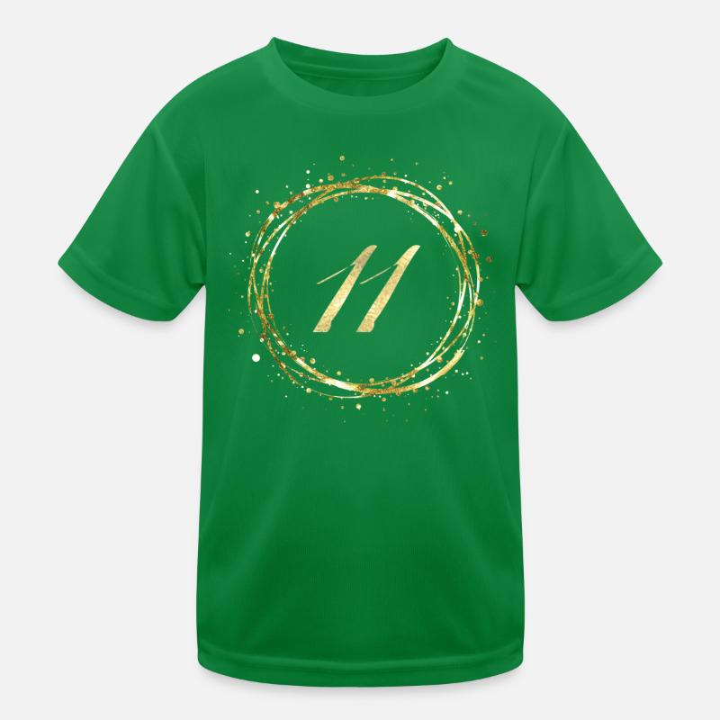 11 Kinder Funktions-T-Shirt