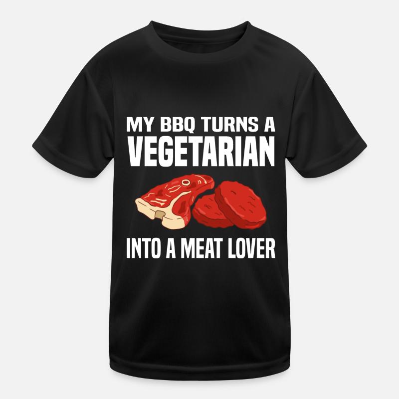 BBQ Kids Functional T-Shirt
