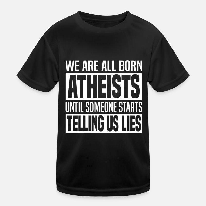 Atheismus Kinder Funktions-T-Shirt