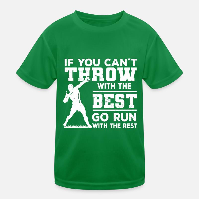 Shot put Kids Functional T-Shirt
