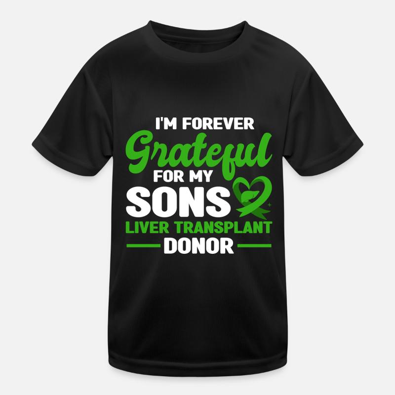 Organspender Kinder Funktions-T-Shirt