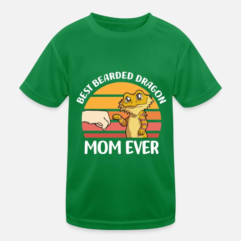 Bartagamen Kinder Funktions-T-Shirt