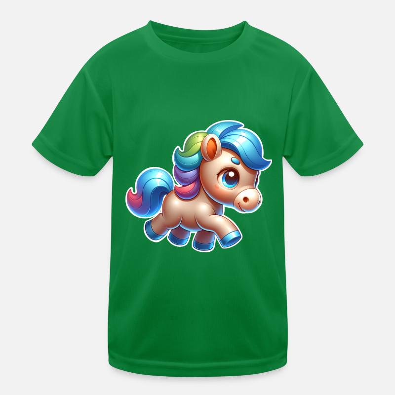 Pony Kids Functional T-Shirt